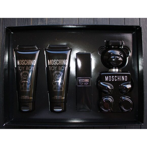 Moschino Toy Boy Eau de Parfum 4PCS Gift Set for Men 100ml & 10ml BNIB $101 MSRP - Picture 3 of 5